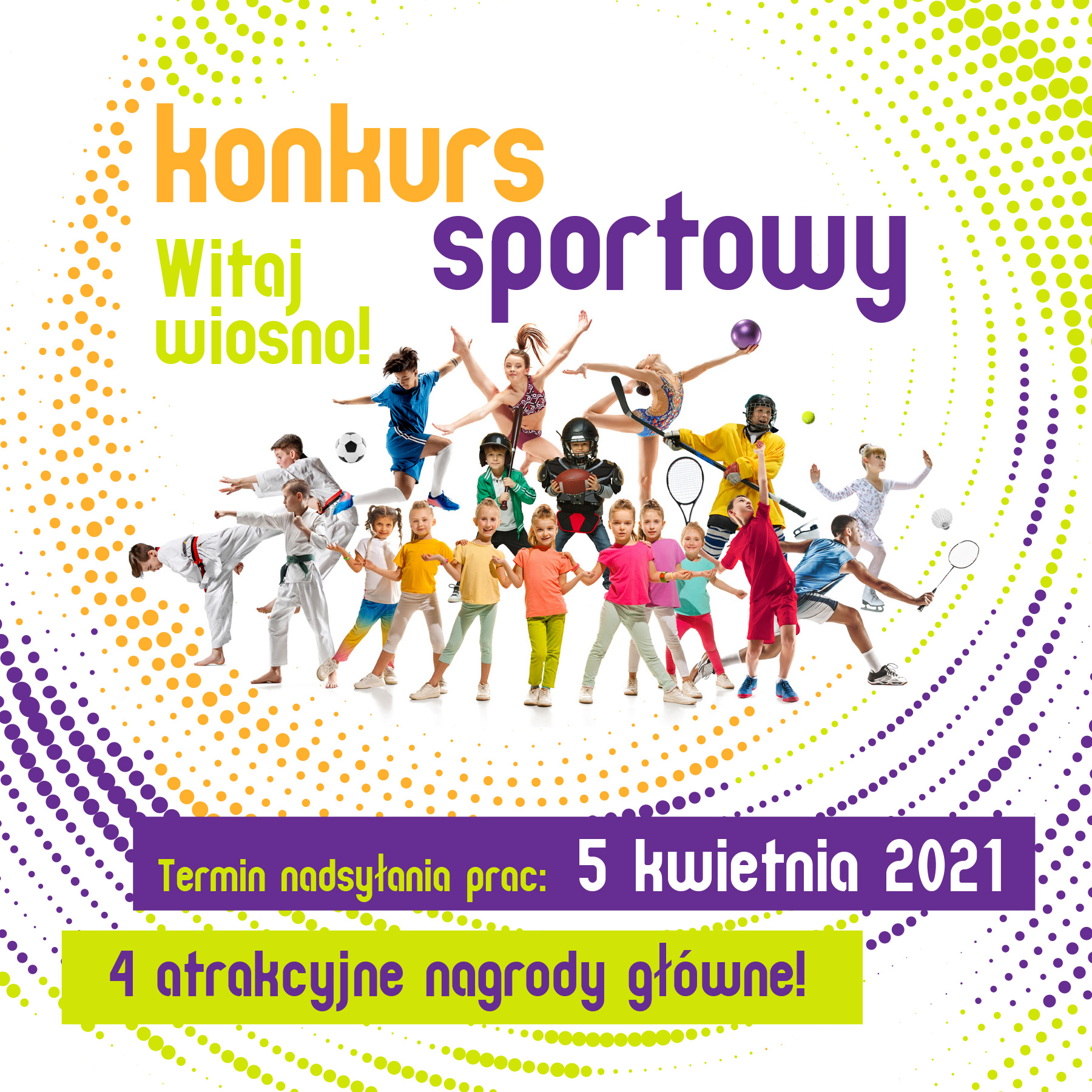 Read more about the article Konkurs Sportowy „Witaj wiosno!”