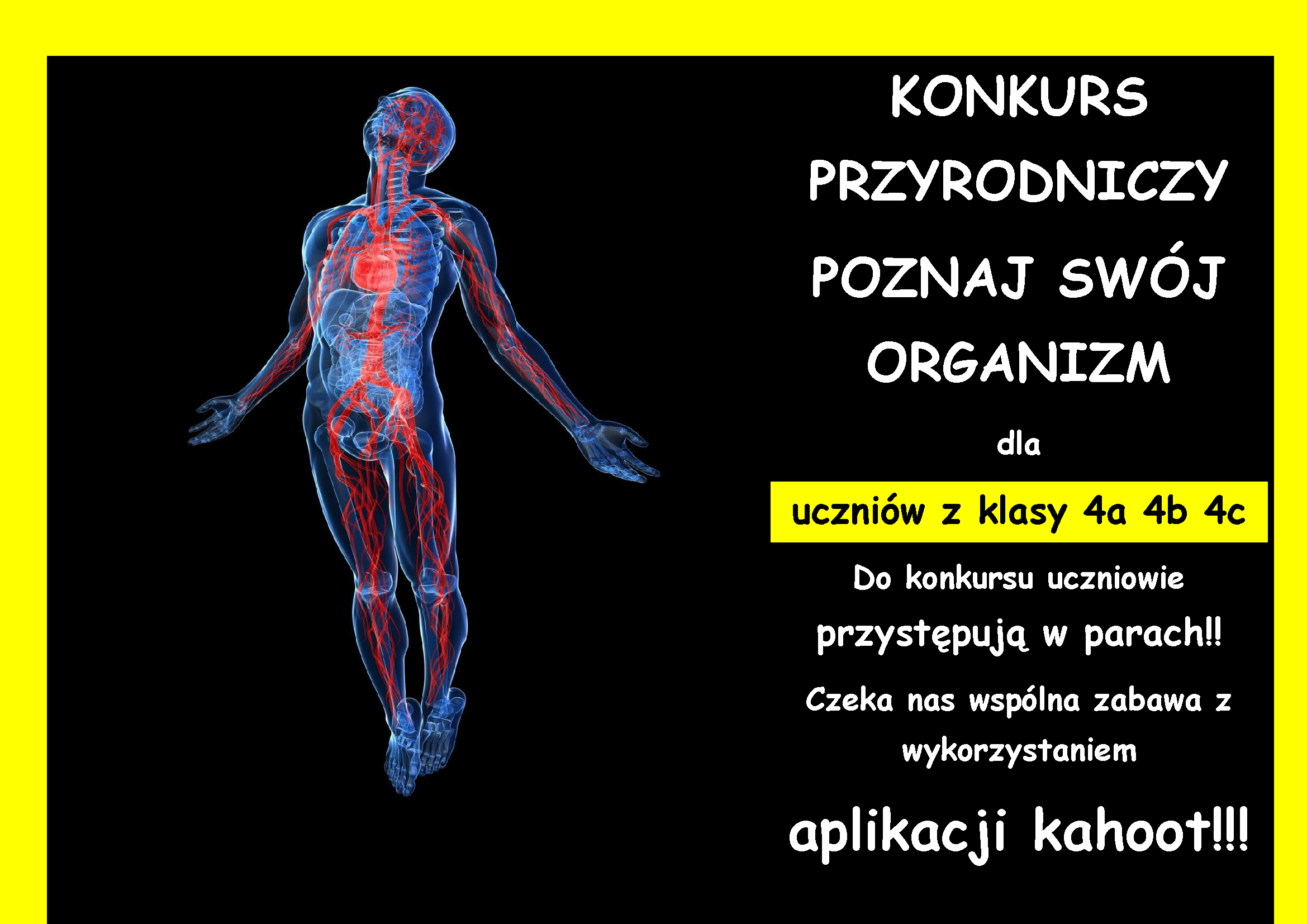 Read more about the article Szkolny konkurs przyrodniczy „Poznaj swój organizm” dla uczniów klas czwartych
