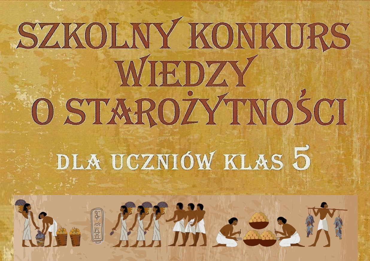 Read more about the article Szkolny Konkurs Wiedzy o Starożytności